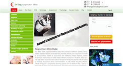 Desktop Screenshot of beijingacupuncturedubai.com