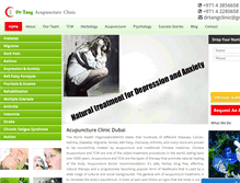 Tablet Screenshot of beijingacupuncturedubai.com